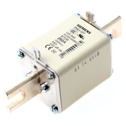 3 pcs - Siemens 250A NH Fuse, C00, 1kV, 110mm