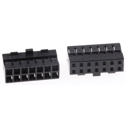 10 pcs - Molex, Milli-Grid Female Connector Housing, 2mm Pitch, 14 Way, 2 Row