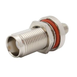 1 pcs - Amphenol RF Coaxial Adapter SMA Jack to TNC Jack