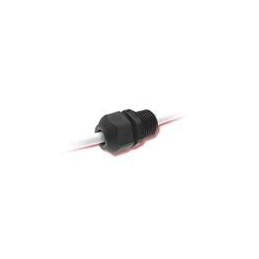 1 pcs : V8437 - Cable Glands, Strain Reliefs & Cord Grips LTCG 1 V-0 BLACK HALOGEN FREE