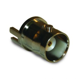 1 pcs - Amphenol RF, jack End Launch BNC Connector, Solder Termination, Straight Body