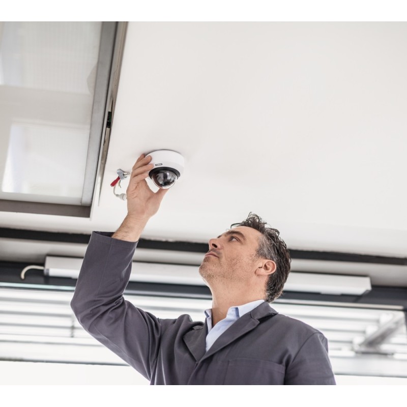 1 pcs - ABUS Security-Center Network Indoor, Outdoor IR PoE CCTV Camera, Stream 1: 2688 x 1520 @ 25 fps, Stream 2: 640 x 480 @