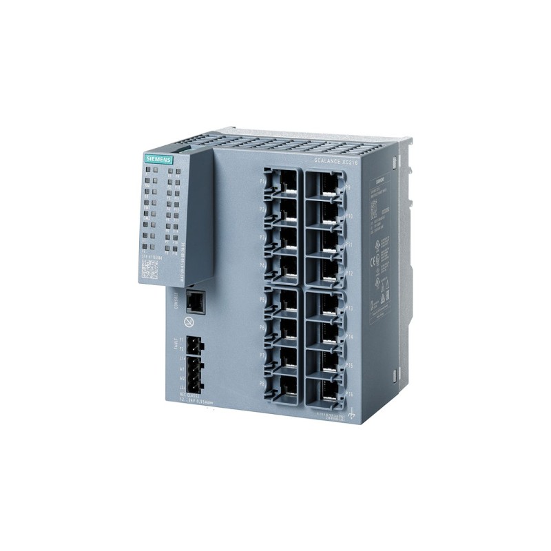 1 pcs - SCALANCE XC216, Managed Switch 17 Port Network Switch