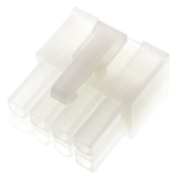 10 pcs - TE Connectivity, VAL-U-LOK Female Connector Housing, 4.2mm Pitch, 8 Way, 2 Row