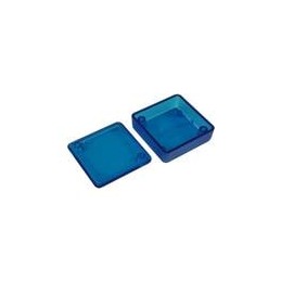 1 pcs : 1551QTBU - Enclosures, Boxes & Cases Translucent Blue Box 1.58x1.58x0.59'