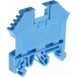 10 pcs - RS PRO Blue Feed Through Terminal Block, 0.2 - 4mm², Screw Termination