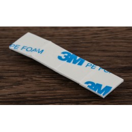 1 Bag of 50 - RS PRO Self Adhesive Black Cable Tie Mount 12.5 mm x 12.5mm, 3.2mm Max. Cable Tie Width