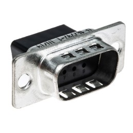 5 pcs - TE Connectivity Amplimite HDP-20 9 Way Cable Mount D-sub Connector Plug