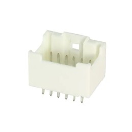 10 pcs - Molex MicroClasp Series Vertical PCB Header, 12 Contact(s), 2.0mm Pitch, 2 Row(s), Shrouded