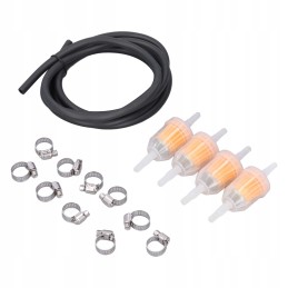 15pcs 2m gas line adjustable hose clamp