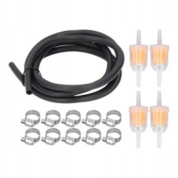 15pcs 2m gas line adjustable hose clamp