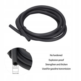 15pcs 2m gas line adjustable hose clamp