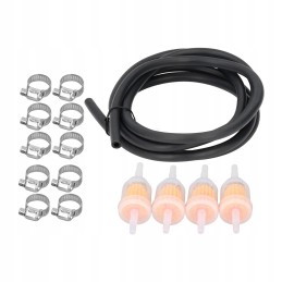 15pcs 2m gas line adjustable hose clamp