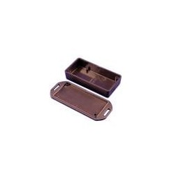 1 pcs : 1551KFLBK - Enclosures, Boxes & Cases Miniature/FlangedLid 3.15x1.58x.79' Black