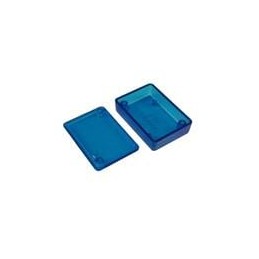 1 pcs : 1551FTBU - Enclosures, Boxes & Cases Translucent Blue Box 1.97x1.38x0.59'