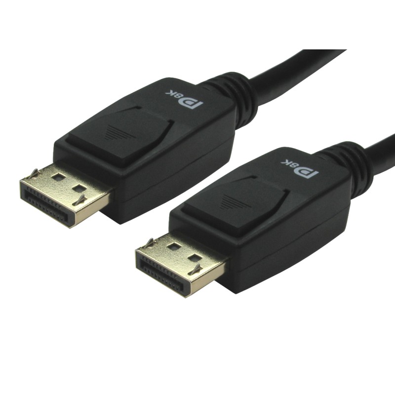 1 pcs - RS PRO Male DisplayPort to Male DisplayPort Cable, 8K, 3m