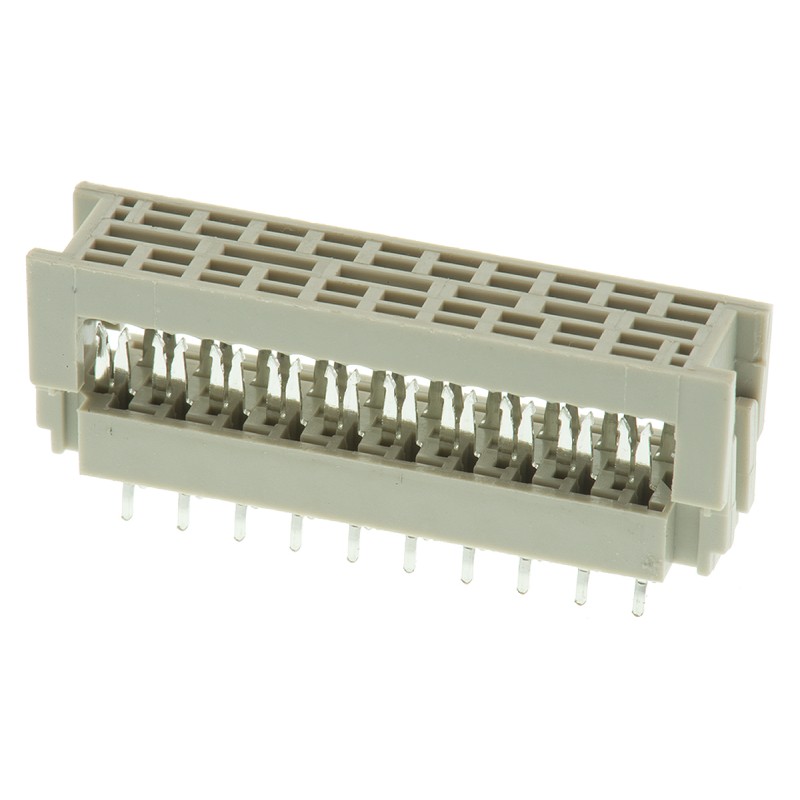 1 pcs - TE Connectivity 20-Way IDC Connector Plug for Cable Mount, 2-Row