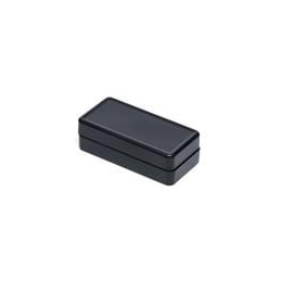 1 pcs : 1551BBK - Enclosures, Boxes & Cases SUBMINIATURE PLASTIC 1.97x0.98x0.61 BLACK