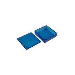 1 pcs : 1551STBU - Enclosures, Boxes & Cases Translucent Blue Box 1.97x1.97x0.59'