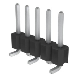 10 pcs - Molex C-Grid Series Vertical Surface Mount Pin Header, 5 Contact(s), 2.54mm Pitch, 1 Row(s), Unshrouded
