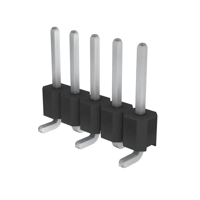 10 pcs - Molex C-Grid Series Vertical Surface Mount Pin Header, 5 Contact(s), 2.54mm Pitch, 1 Row(s), Unshrouded