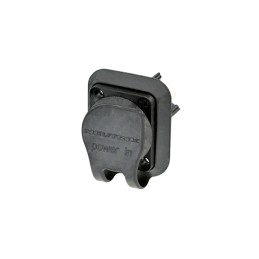 1 pcs - Neutrik Mains Plug, 16A, Panel Mount, 250 V