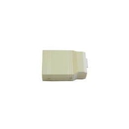1 pcs : 74609-510-039 CNS-0004 BONE - Enclosures, Boxes & Cases DB-9 R/A TO BLANK