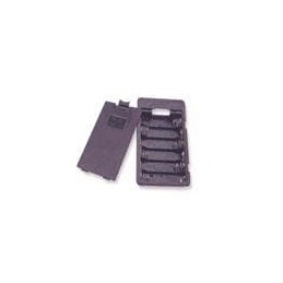 1 pcs : 12BH361/C-GR - Battery Enclosures 6 AA 6' LDS W/COVER