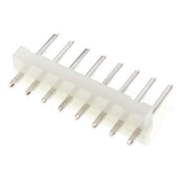 10 pcs - Molex KK 396 Series Straight Through Hole Pin Header, 8 Contact(s), 3.96mm Pitch, 1 Row(s), Unshrouded