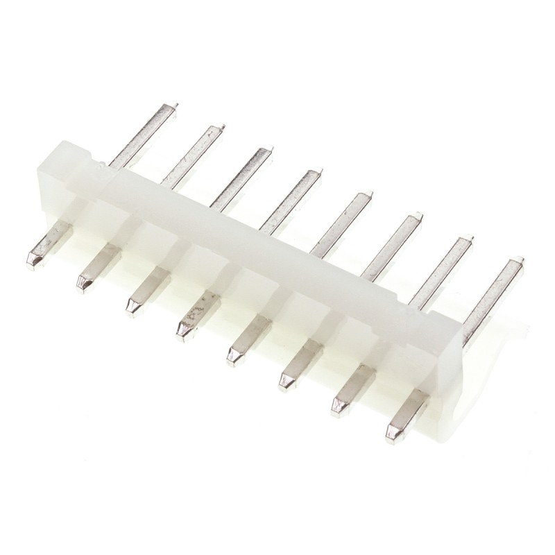 10 pcs - Molex KK 396 Series Straight Through Hole Pin Header, 8 Contact(s), 3.96mm Pitch, 1 Row(s), Unshrouded
