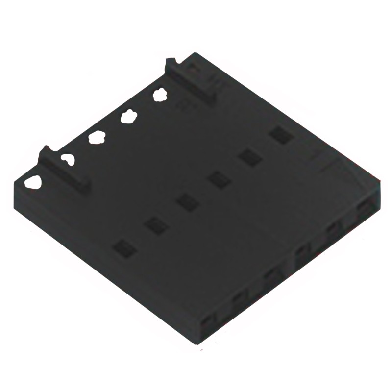 1 pcs - Molex, SL Female Connector Housing, 2.54mm Pitch, 2 Way, 1 Row