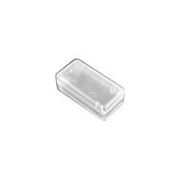 1 pcs : 1551BCLR - Enclosures, Boxes & Cases SUBMINIATURE PLASTIC 1.97x0.98x0.61 CLEAR