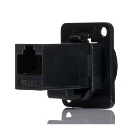 1 pcs - RS PRO RJ45 Female Feedthrough Connector, Cat5e