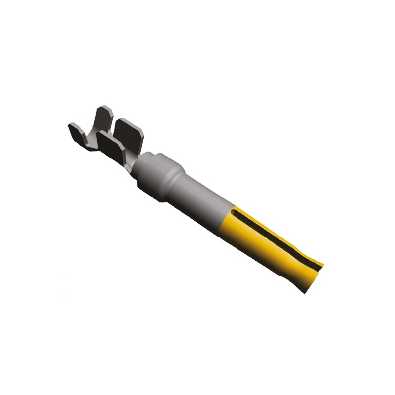 10000 pcs - TE Connectivity, AMPLIMITE HDP-20 Series, size 20 Female Crimp D-sub Connector Contact, Gold, Tin Socket, 28 -