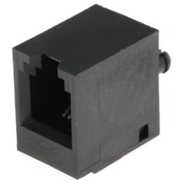 1 pcs - Bel-Stewart SS-65 Series Female RJ22 Connector, Through Hole