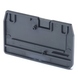 10 pcs - XW5E End Cover for use with XW5G-P2.5-1.1-1 Grounding Terminal Block, XW5T-P2.5-1.1-1 Feed Through Terminal Block