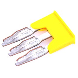 10 pcs - RS PRO 3 Way Plug in Cross Connector for Use with 2.5 mm Spring Terminals