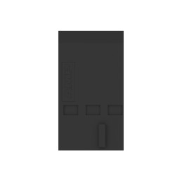 10 pcs - TE Connectivity, FFC Female PCB Connector Housing, 2.54mm Pitch, 3 Way, 1 Row