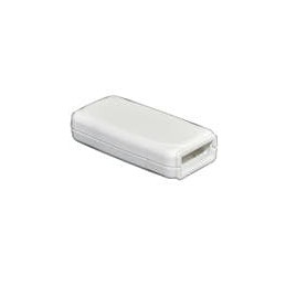 1 pcs : P1A-140703U - Enclosures, Boxes & Cases TypeA USB ABS White wOpening 1.42x.7x.3'
