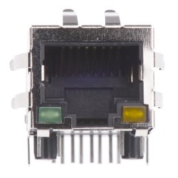 1 pcs - Halo Electronics FastJack Series Female RJ45 Connector, PCB Mount