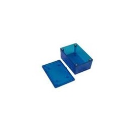 1 pcs : 1591XXLTBU - Enclosures, Boxes & Cases Translucent Blue Box 3.4x2.2x1.4' ABS