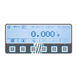 1 pcs - Kern Moisture Analyser, 320°F Max, 0.01 g Accuracy, Graphic Display Display, Mains-Powered