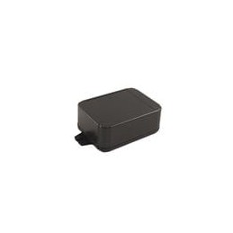 1 pcs : RL6105-FBK - Enclosures, Boxes & Cases Box w/Flanges-Blk 3.15x2.36x1.18 ABS