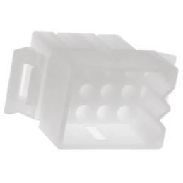 5 pcs - Molex, STANDARD .093' Male Connector Housing, 5.03mm Pitch, 12 Way, 3 Row