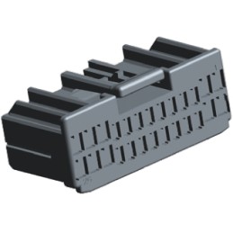 1 pcs - TE Connectivity, Multilock .040 .070 Hybrid Automotive Connector Plug 26 Way