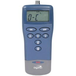 1 pcs - Digitron 2024T Wired Digital Thermometer, PT100 Probe, 1 Input(s), +800°C Max, ±0.2% + 0.1 °C Accuracy
