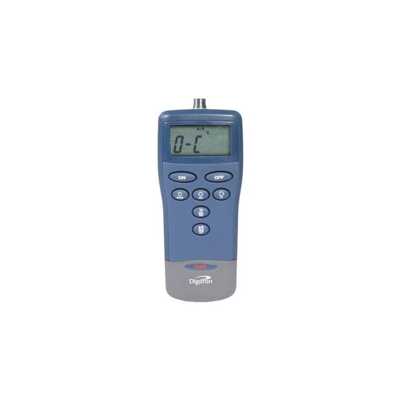 1 pcs - Digitron 2024T Wired Digital Thermometer, PT100 Probe, 1 Input(s), +800°C Max, ±0.2% + 0.1 °C Accuracy