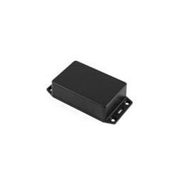 1 pcs : 1591XXMSFLBK - Enclosures, Boxes & Cases ABS w/Flanged Lid 3.3x2.2x0.9' Black