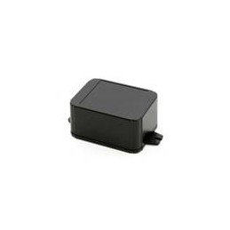 1 pcs : RL6115-FBK - Enclosures, Boxes & Cases Box w/Flanges-Blk 3.15x2.36x1.57 ABS