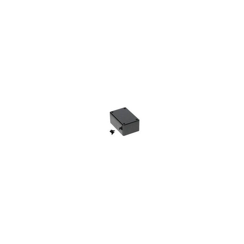 1 pcs : 1591LSBK - Enclosures, Boxes & Cases ABS, Economical Type 3.3x2.2x1.4' Black